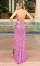 Primavera Couture 4162 - Embellished Scoop Neck Prom Dress - view 4