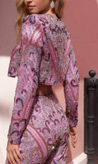 Primavera Couture 4174 - Sweetheart Three Piece Pantsuit - view 5