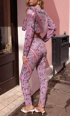 Primavera Couture 4174 - Sweetheart Three Piece Pantsuit - detail view