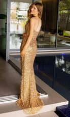 Primavera Couture 4192 - Strapless Sequin Prom Dress - view 5