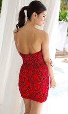 Primavera Couture 4227 - Strapless Sweetheart Cocktail Dress - view 15