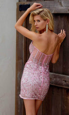 Primavera Couture 4241 - Illusion Sweetheart Cocktail Dress - view 7