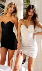 Primavera Couture 4259 - Ruched Sheath Cocktail Dress