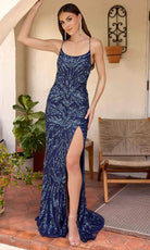 Primavera Couture 4303 - Lace Up Back Prom Dress - designer prom dress at Silhouette Dresses