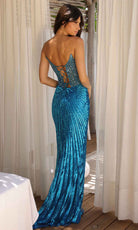 Primavera Couture 4304 - Crystalline Bodice Prom Dress - view 7