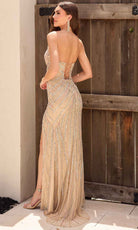 Primavera Couture 4309 - Cutout Embellished Prom Dress
