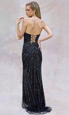 Primavera Couture 4309 - Cutout Embellished Prom Dress - view 6