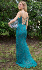 Primavera Couture 4310 - Scoop Neck Beaded Prom Dress - view 11