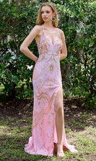 Primavera Couture 4311 - Multi-Beaded Prom Dress - view 4