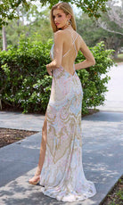 Primavera Couture 4311 - Multi-Beaded Prom Dress - detail view