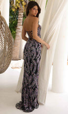 Primavera Couture 4314 - Sequin Foliage Prom Dress