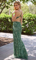 Primavera Couture 4316 - Midriff Cutout Prom Dress - view 8