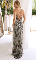 Primavera Couture 4319 - Swirl Sequin Prom Dress