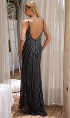 Primavera Couture 4322 - Weave Pattern Prom Dress