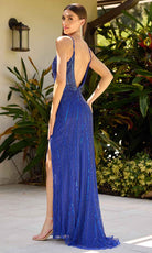 Primavera Couture 4322 - Weave Pattern Prom Dress - view 5