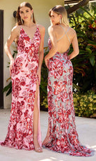 Primavera Couture 4323 - Gilt Sequin Prom Dress - view 6