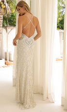 Primavera Couture 4326 - Scallop Pattern Prom Dress - view 7