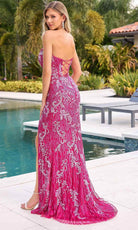 Primavera Couture 4328 - Scroll Motif Prom Dress