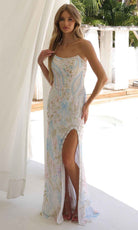 Primavera Couture 4331 - Paisley Embellished Prom Dress