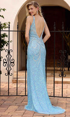 Primavera Couture 4333 - Swirl Ornate Prom Dress