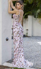 Primavera Couture 4336 - Floral Embellished Prom Dress