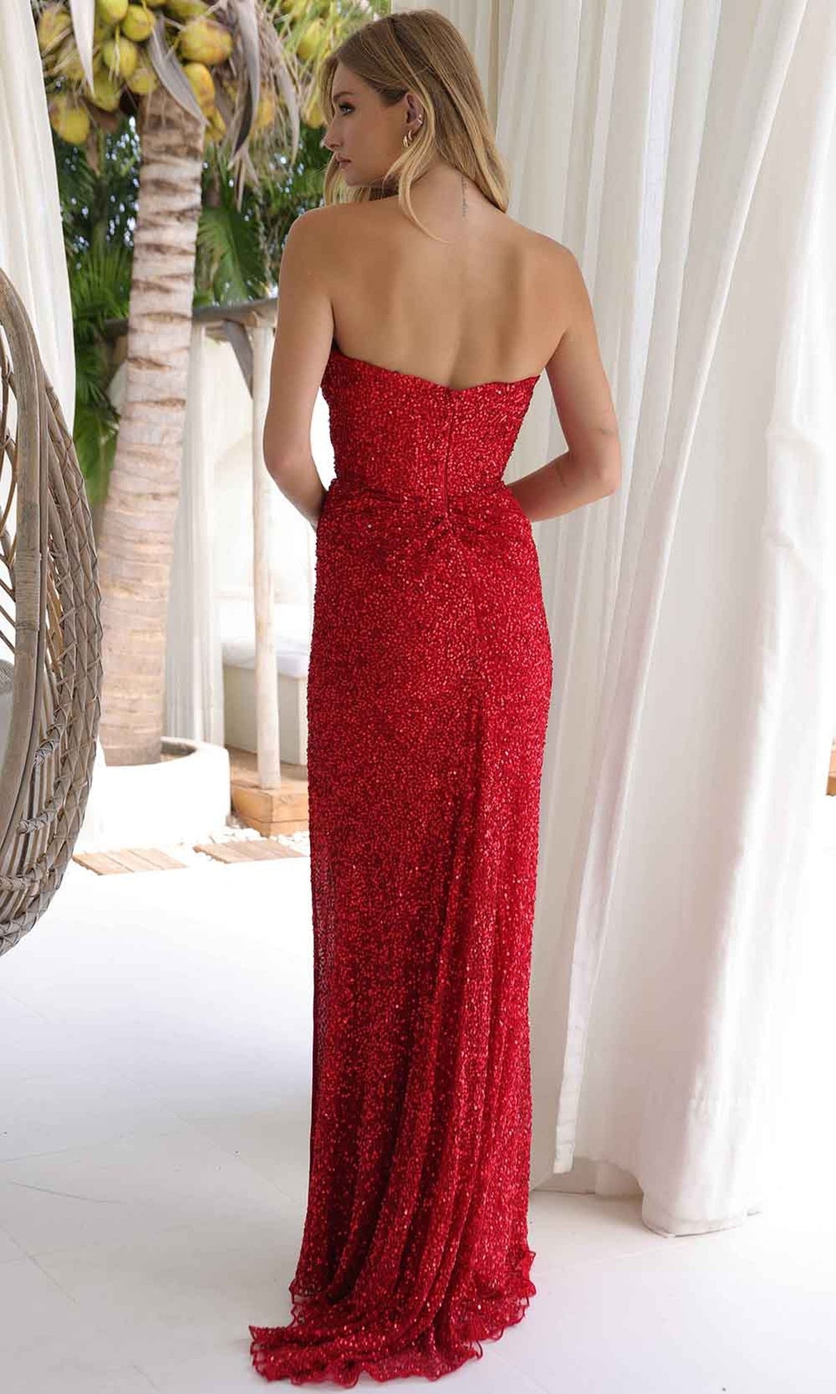Primavera Couture 4340 - Sweetheart Cutout Prom Dress