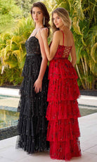 Primavera Couture 4341 - Sweetheart Tiered Prom Dress