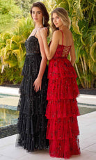 Primavera Couture 4341 - Sweetheart Tiered Prom Dress - view 9