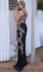 Primavera Couture 4342 - Foliage Ornate Prom Dress