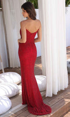 Primavera Couture 4364 - Scoop Neck Corset Prom Dress - view 10