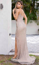 Primavera Couture 4364 - Scoop Neck Corset Prom Dress - view 4