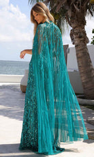 Primavera Couture 4376 - Scoop Neckline Sequin Prom Gown