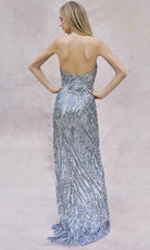 Primavera Couture 4376 - Scoop Neckline Sequin Prom Gown