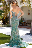 Primavera Couture 4382 - Strapless Beaded Prom Dress