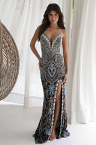 Primavera Couture 4382 - Strapless Beaded Prom Dress