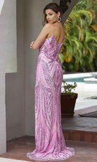 Primavera Couture 4399 - V-Neck Beaded Prom Dress