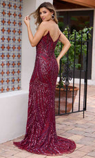 Primavera Couture 4399 - V-Neck Beaded Prom Dress - view 6