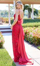 Primavera Couture 4503 - Ruched Waistband Sweetheart Sparkle Dress