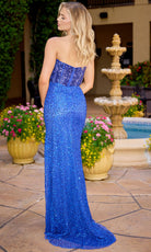 Primavera Couture 4509 - Strapless Ruched Waist Prom Dress