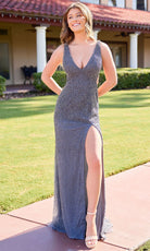 Primavera Couture 4536 - Wide Strap Allover Beaded Prom Dress - Silhouette Dresses