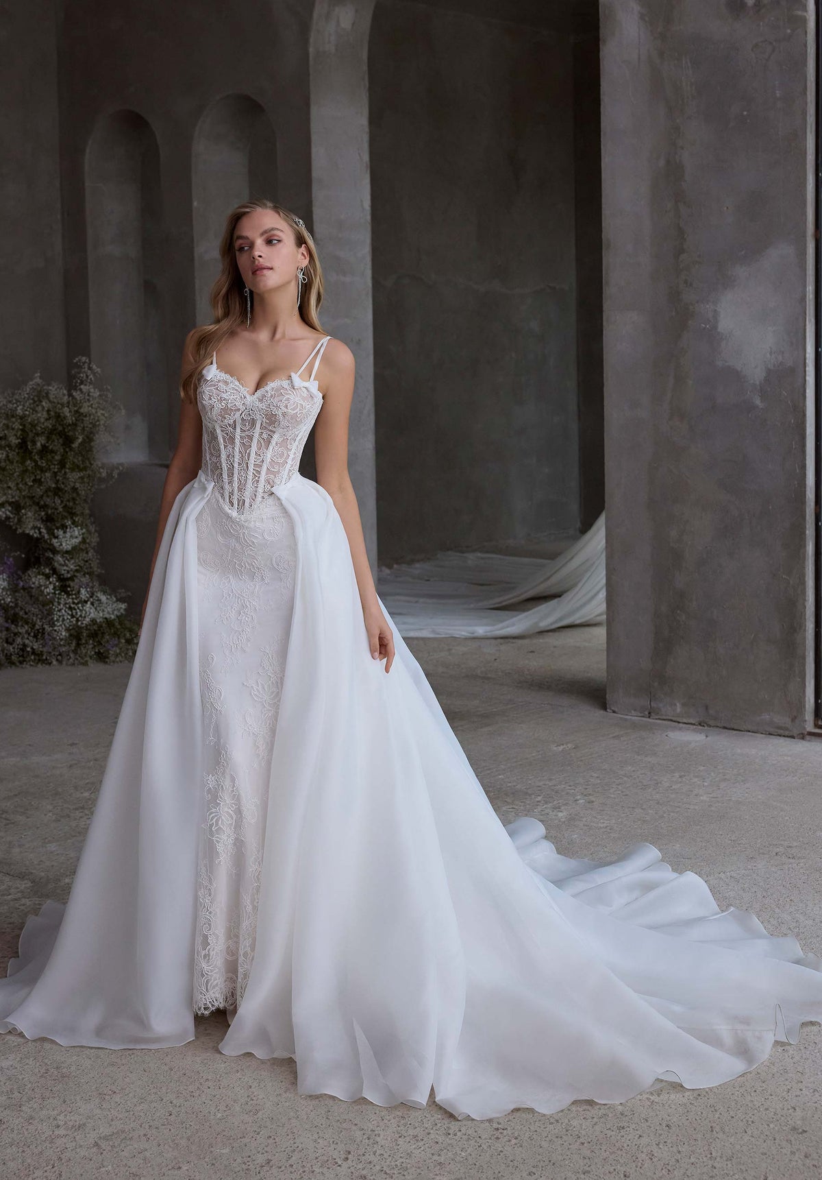 Arty Wedding Dress by Morilee