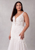 Silver Wedding Dress by Julietta by Morilee