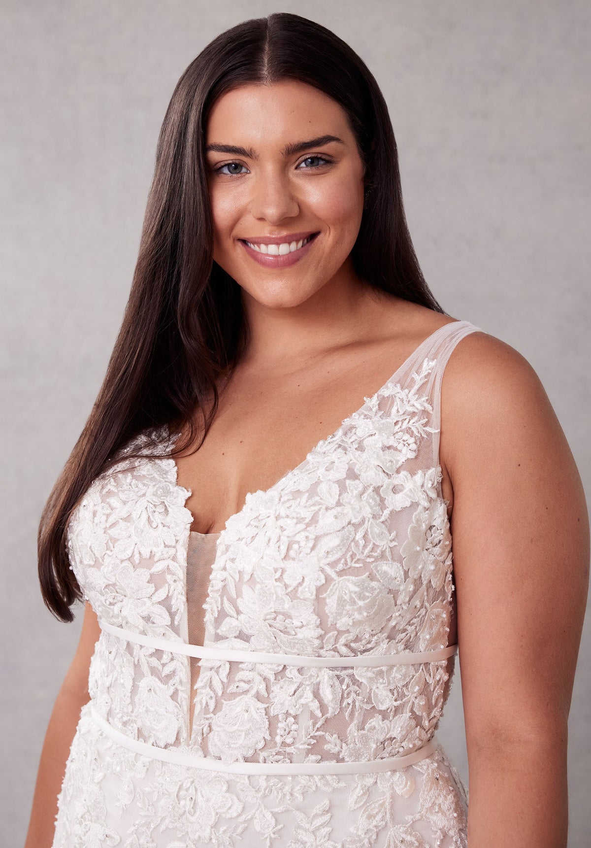 Silver Wedding Dress by Julietta by Morilee