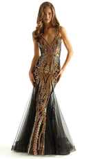Mori Lee 49317 - Sequin Embellished Mermaid Prom Gown - designer prom dress at Silhouette Dresses