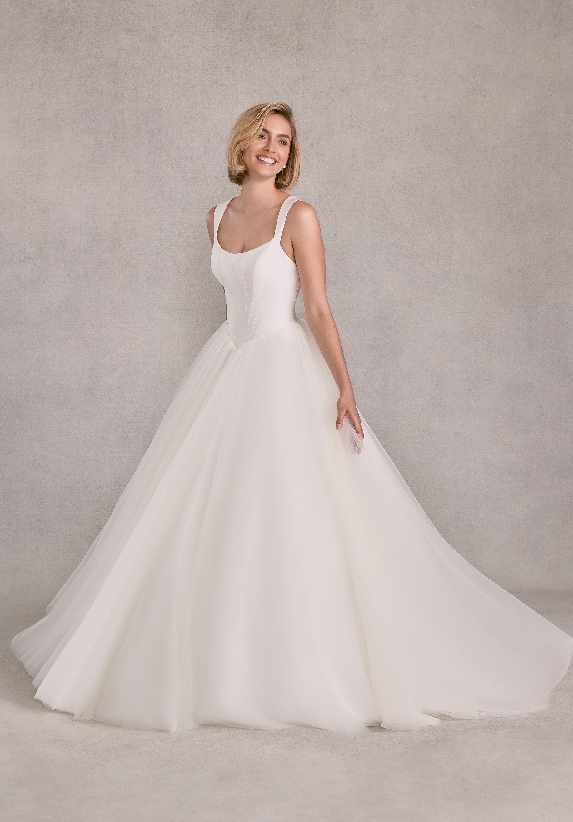 Slate Wedding Dress by Morilee