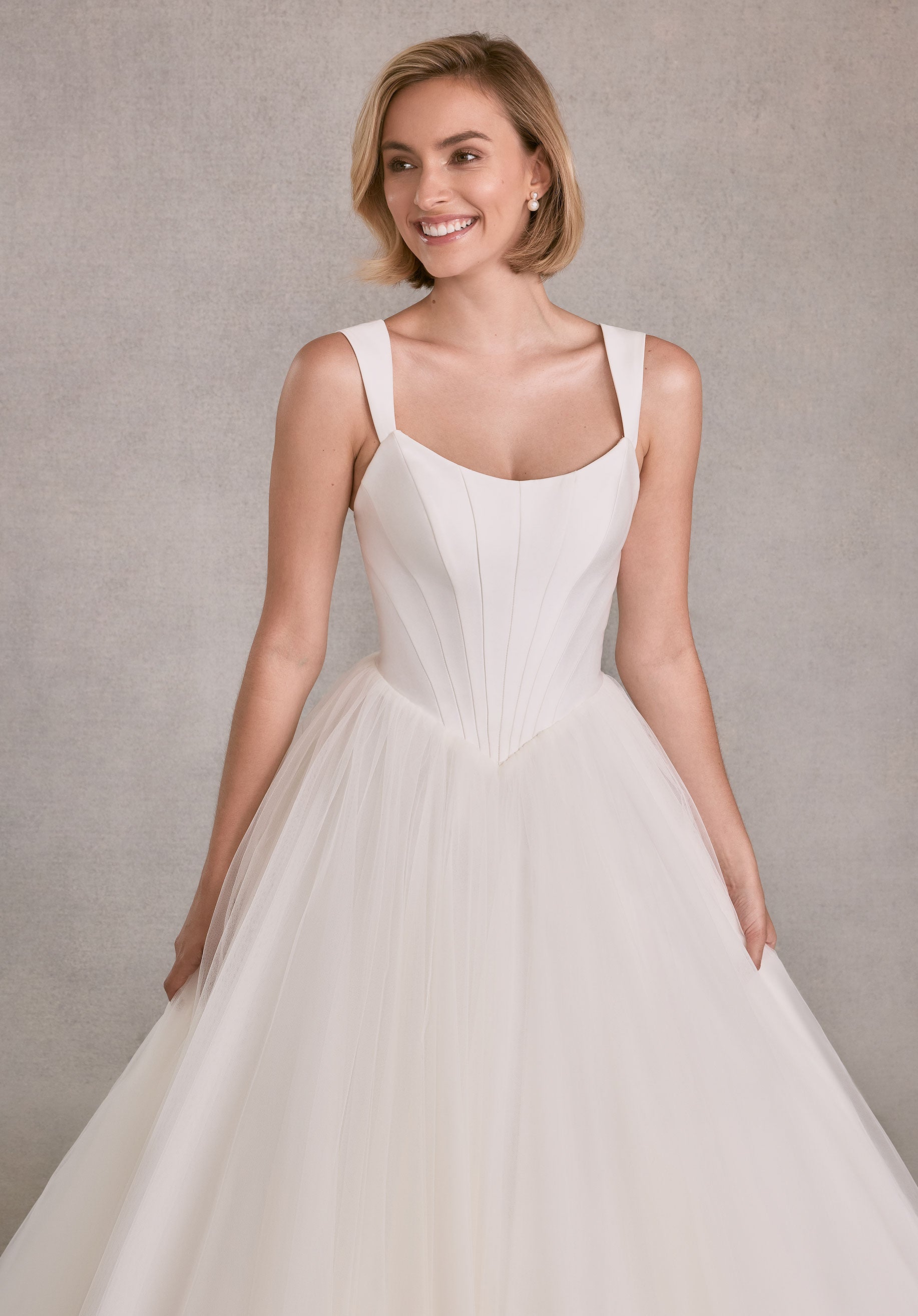 Slate Wedding Dress by Morilee