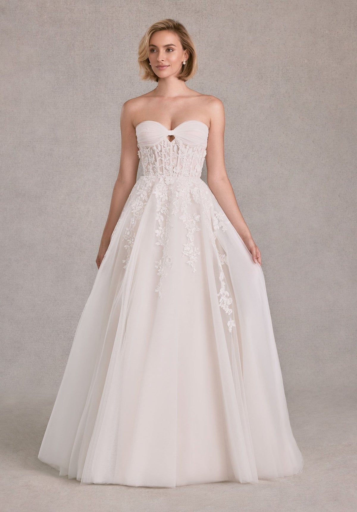 Saga Wedding Dress - Silhouette Dresses
