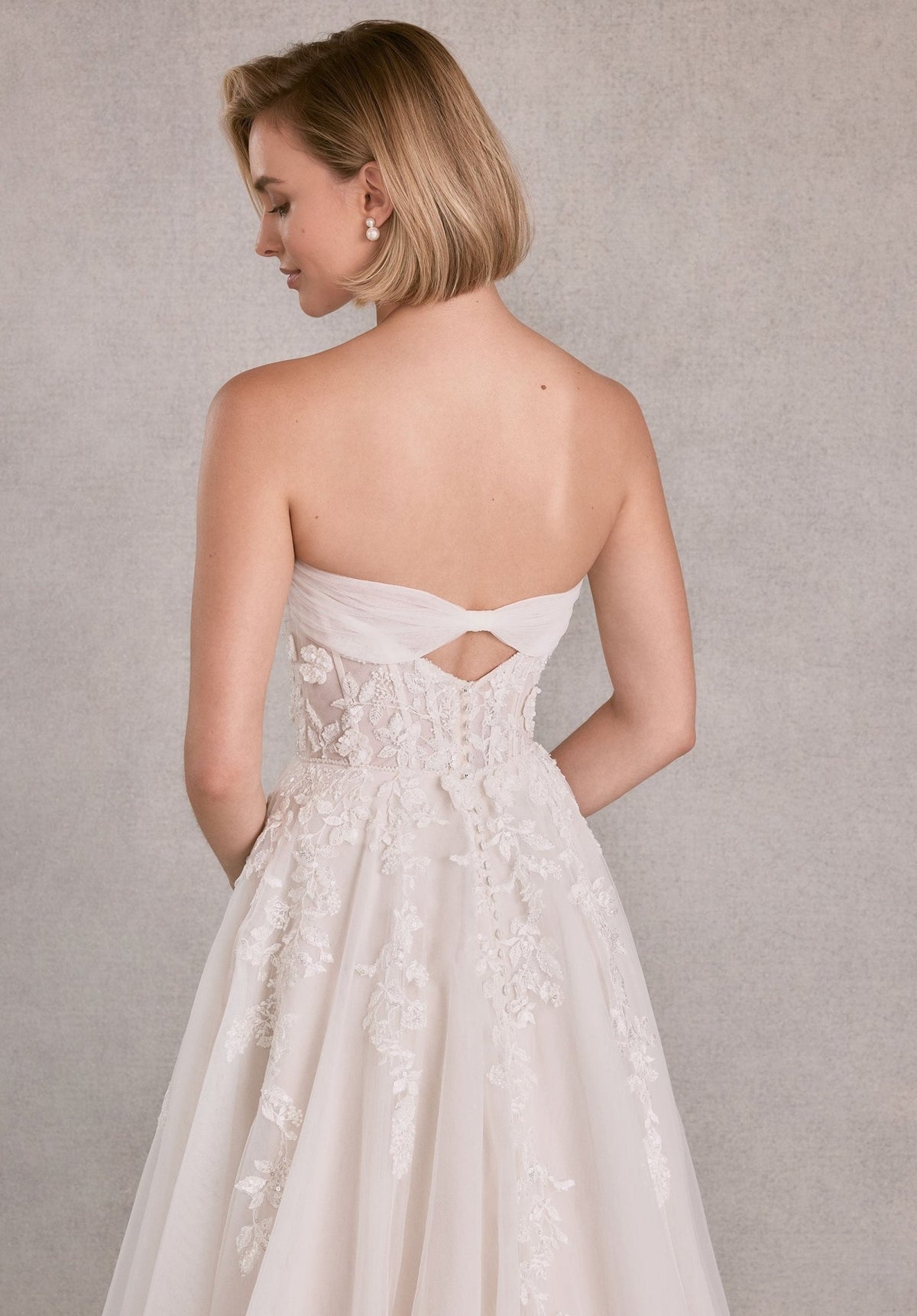 Saga Wedding Dress - Silhouette Dresses