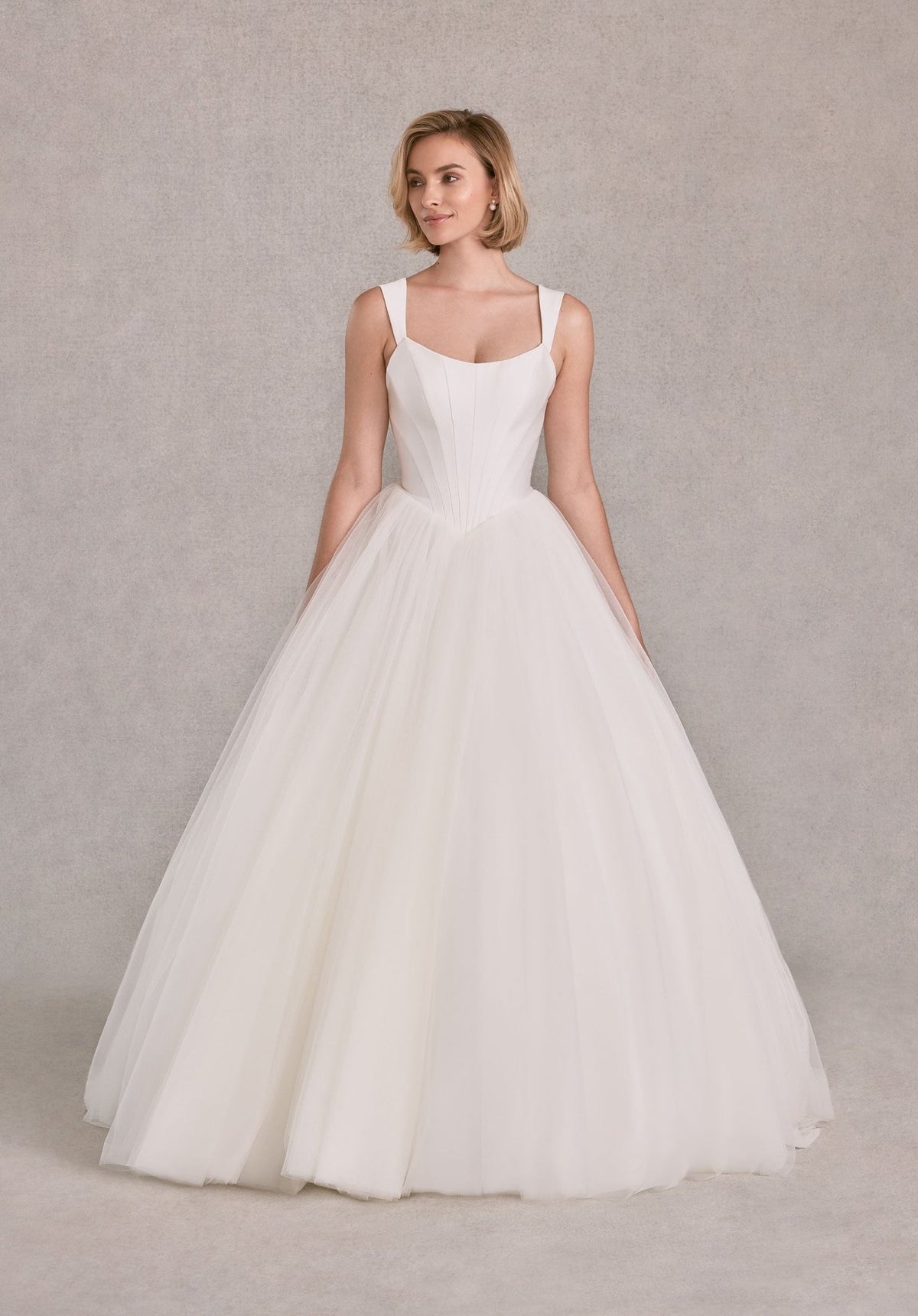Slate Wedding Dress - Silhouette Dresses