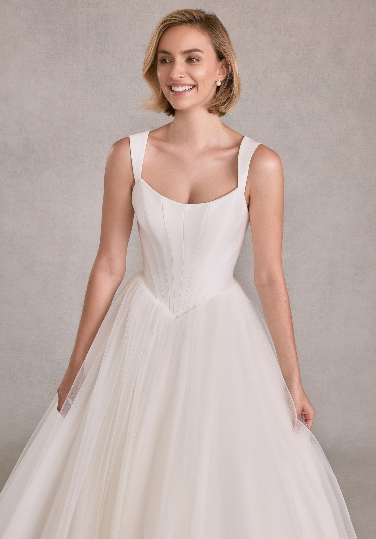 Slate Wedding Dress - Silhouette Dresses